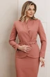 Костюм с юбкой 25-2940 пудра Мода-Юрс фото 3