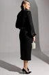 Костюм с юбкой 25-2941 черный Мода-Юрс фото 2