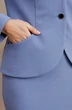 Костюм с юбкой  25-2942 голубой Мода-Юрс фото 5