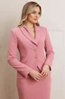 Костюм с юбкой  25-2942 розовый Мода-Юрс фото 3