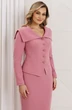 Костюм с юбкой 26-2958 розовый Мода-Юрс фото 4