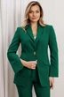 Костюм брючный 26-2960 темно-зеленый Мода-Юрс фото 2