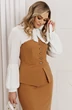 Костюм с юбкой 26-2963 кэмел Мода-Юрс фото 4
