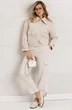 Костюм брючный 26-2964 светлый беж Мода-Юрс фото 3