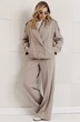 Костюм брючный 26-2965 серо-бежевый Мода-Юрс фото 3