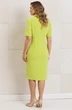 Платье 26-2966 шартрез Мода-Юрс фото 2