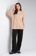 Костюм брючный 496 какао + черный Modema