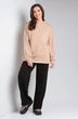 Костюм брючный 496 какао + черный Modema