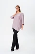 Блузка 769-2 розово-серая полоска Modema фото 3