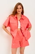 Шорты 1013 розовый Moment Fashion