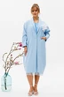 Костюм с платьем 150 голубой Мублиз