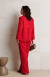 Костюм брючный 226 красный Мублиз фото 2