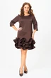 Платье 291 шоколад Мублиз