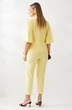 Костюм брючный 324 желтый Мублиз фото 2
