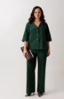 Костюм брючный 329 изумруд Мублиз фото 3