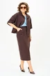 Костюм с юбкой 1659 Орхидея Люкс фото 3