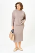 Костюм с юбкой 1665 Орхидея Люкс