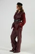 Костюм брючный 1031-1 бордо NikVa фото 2