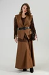 Костюм с юбкой 1033-1 шоколад NikVa фото 5