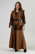 Костюм с юбкой 1033-1 шоколад NikVa фото 3