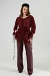 Блузка 1029-1 бордо NikVa фото 2