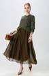 Платье 740-27 зелень NikVa фото 4