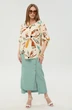 Костюм с юбкой 975-6 мята и бохо мультиколор NikVa фото 5