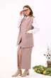 Костюм с юбкой 935-1 NikVa