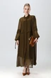 Платье 944-10 хаки NikVa фото 5