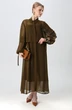 Платье 944-10 хаки NikVa фото 3