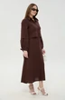 Платье 944-16  шоколад NikVa фото 3