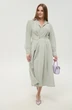 Платье 962-3 мятные полосы NikVa