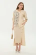 Костюм с юбкой 975-8 песок и песочный мультиколор NikVa фото 3