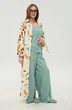 Костюм брючный 976-9 мята и бохо мультиколор NikVa фото 2