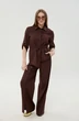 Костюм брючный 981-5 шоколад NikVa фото 5