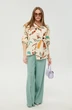 Костюм брючный 978-7 мята и бохо мультиколор NikVa фото 5
