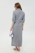 Костюм с юбкой 980-7 серый NikVa фото 2