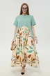 Платье 1051-1 мята + бохо мультиколор NikVa фото 4