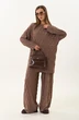 Костюм брючный 862-1 капучино NikVa