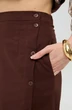 Костюм с юбкой 957-3 шоколад + песочные полосы NikVa фото 5