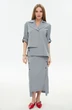 Юбка 971-7 серый NikVa фото 3