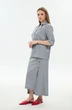 Юбка 971-7 серый NikVa фото 4