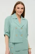 Костюм с юбкой 972-9 мята  NikVa фото 4