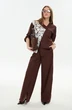 Брюки 977-6 шоколад  NikVa