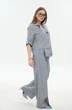 Костюм брючный 979-7 серый NikVa фото 4
