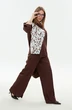 Брюки 977-6 шоколад  NikVa фото 4