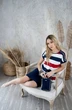 Блузка 03091 красный Nika.pl