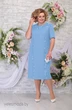 Костюм с платьем 2258 голубой Ninele