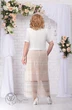 Комплект с платьем 7240 беж Ninele