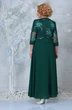 Костюм с платьем 7333 изумруд Ninele